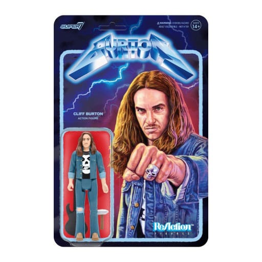 Cliff Burton ReAction Action Figure Wave 01 Cliff Burton 10 cm