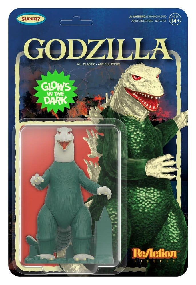 Godzilla Toho ReAction Action Figure Godzilla Model Kit (Glow) 10 cm