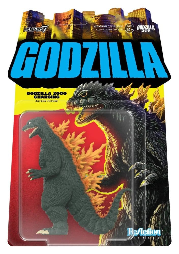 Godzilla Toho ReAction Action Figure Godzilla (2000, Charging) 24 cm