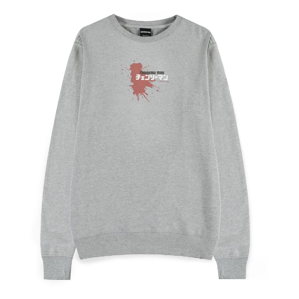 Chainsaw Man Sweater Power Grey Melange Size M
