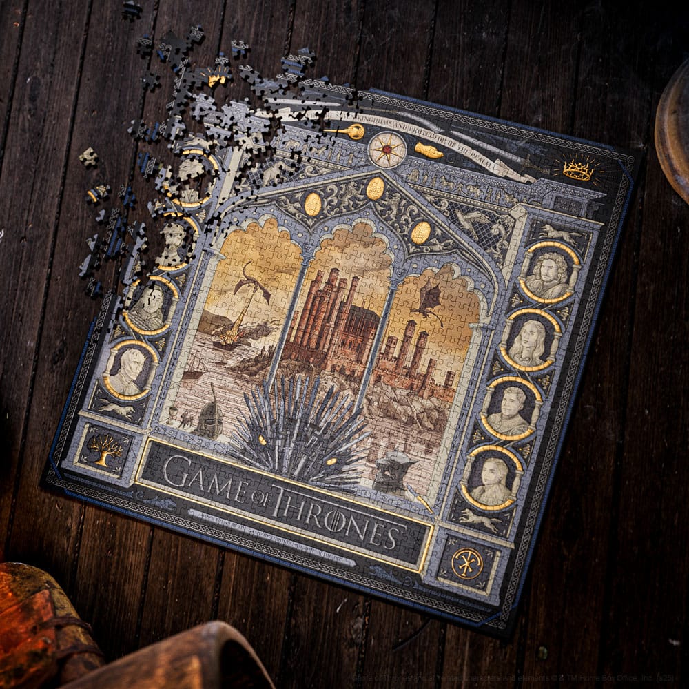 Game of Thrones multi-dimensional puzzle (1000 pieces)