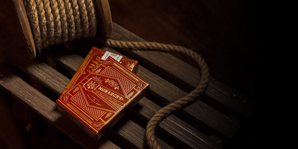 Monarchs Playing Cards Red