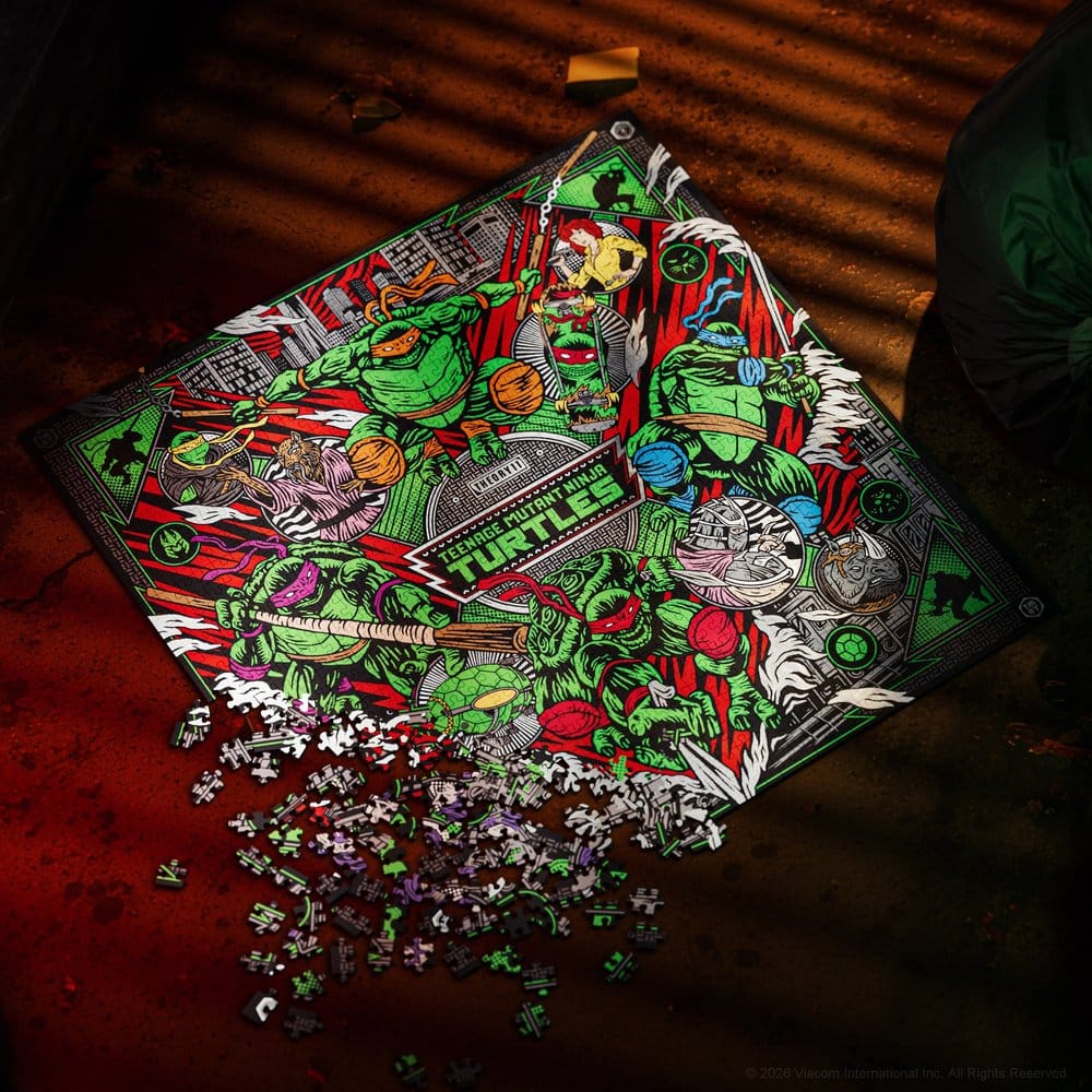 Teenage Mutant Ninja Turtles multi-dimensional puzzle (1000 pieces)
