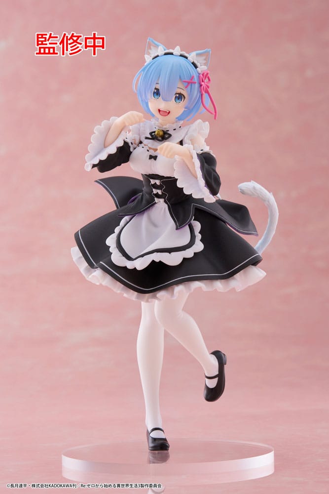 Re:Zero Starting Life in Another World Coreful PVC Statue Rem Cat Maid Ver.