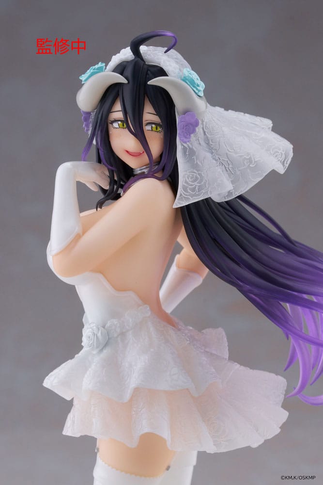 Overlord Coreful PVC Statue Albedo Wedding Ver. 18 cm