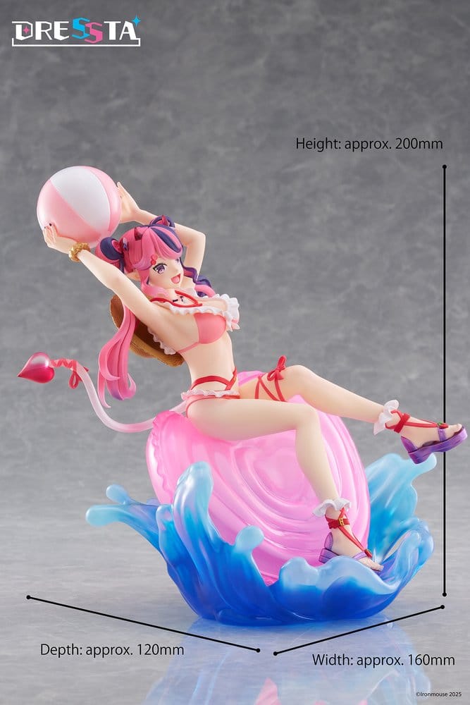 VTuber VShojo Dressta PVC Statue Ironmouse 20 cm