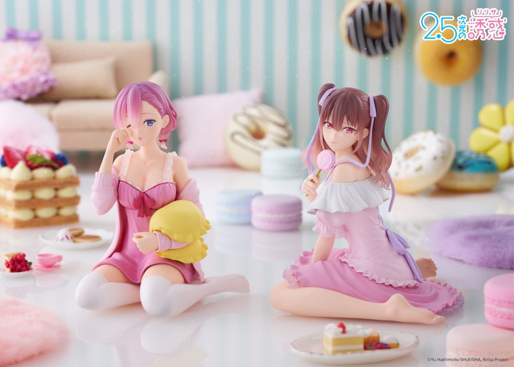 2.5 Dimensional Seduction Newly Written Taito Kuji Online PVC Statue Lilysa Amano 11 cm