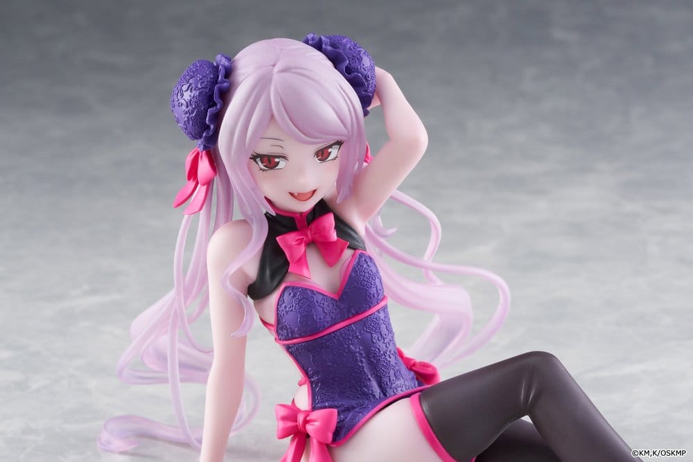 Overlord Desktop Cute PVC Statue Shalltear Chinese Dress Ver. 13 cm