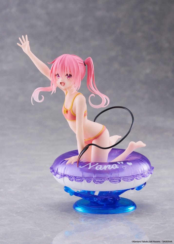 To Love-Ru Darkness Aqua Float Girls PVC Figure Nana 10 cm