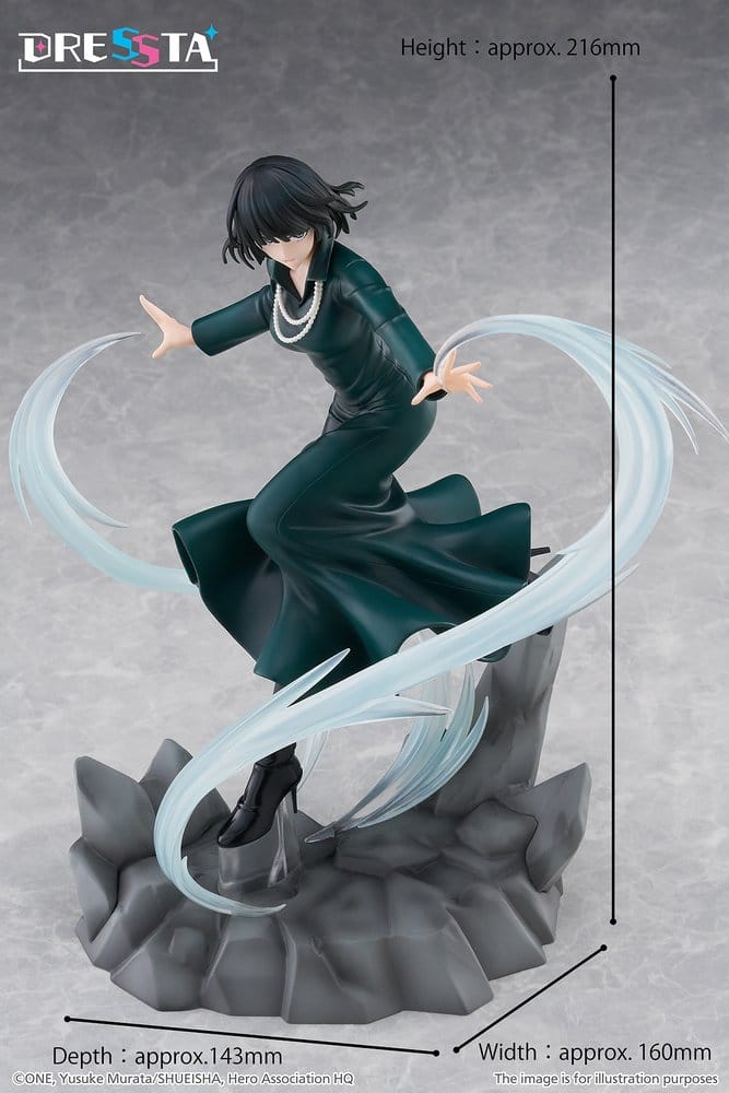 One-Punch Man Dressta PVC Figure Hellish Blizzard 22 cm