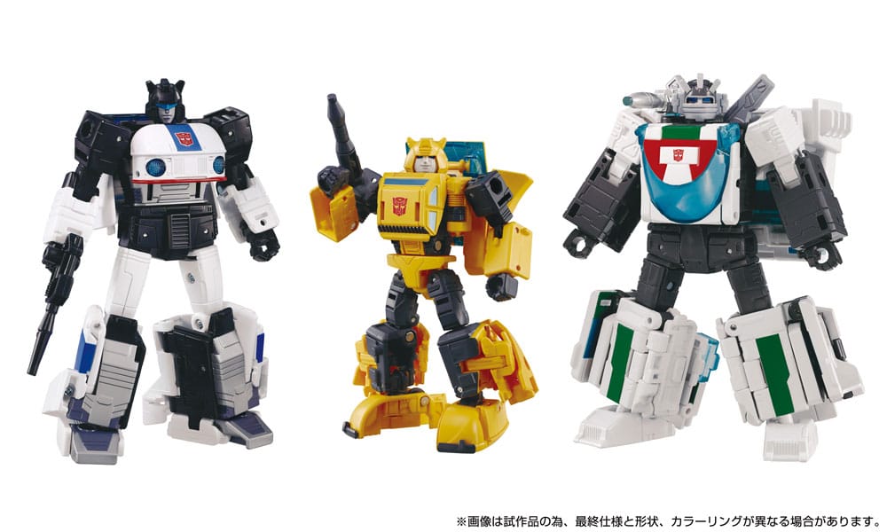 Transformers Dramatic Capture Series Action Figure 3-Pack Cybertron Chase