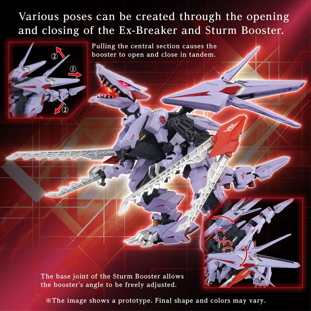 Zoids Model Kit Accessory Set AM-Z01CP Berserk Fury Sturm & Jagd Unit