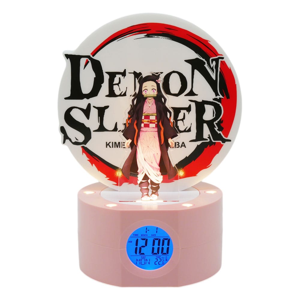 Demon Slayer: Kimetsu no Yaiba Alarm Clock with Light Nezuko 21 cm - Damaged packaging