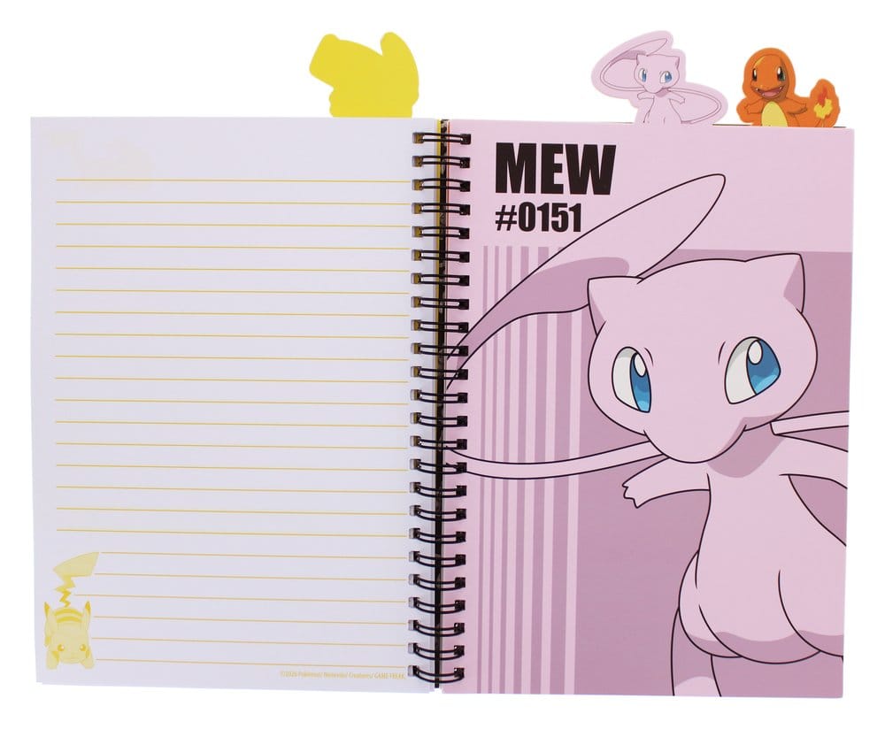 Pokémon Notebook A5 Project Book Time to Train