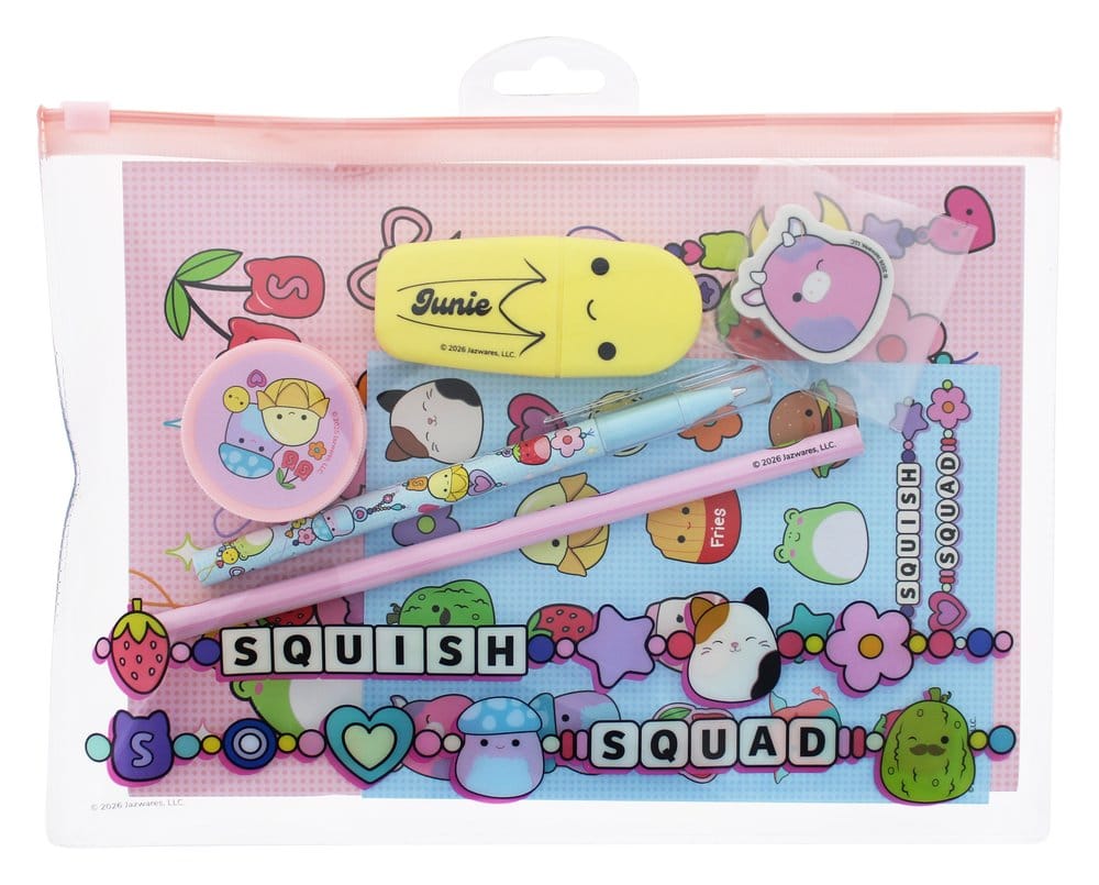 Squishmallows Stationery Set Squish Squad 7-piece