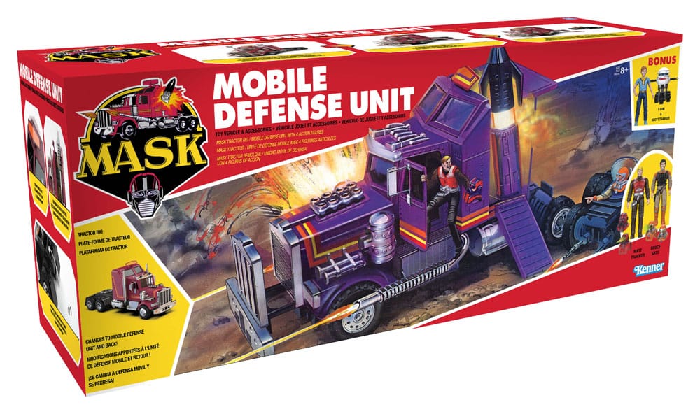 M.A.S.K. Vehicle Mobile Defense Unit (MDI) 90 SDCC25 12 cm