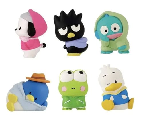 Sanrio Twinchees Mini Figures Hapidanbui Hoodie 5 cm Display (24)