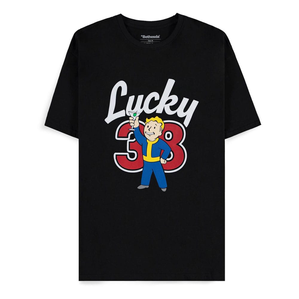 Fallout T-Shirt Lucky 38 Cocktail Size M