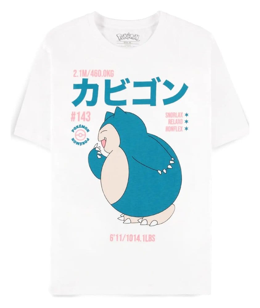 Pokémon T-Shirt Snorlax Size XXL