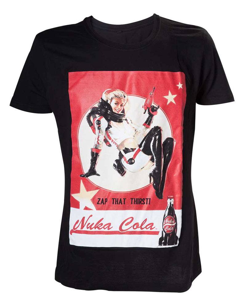 Fallout 4 T-Shirt Nuka Cola Lady Size M