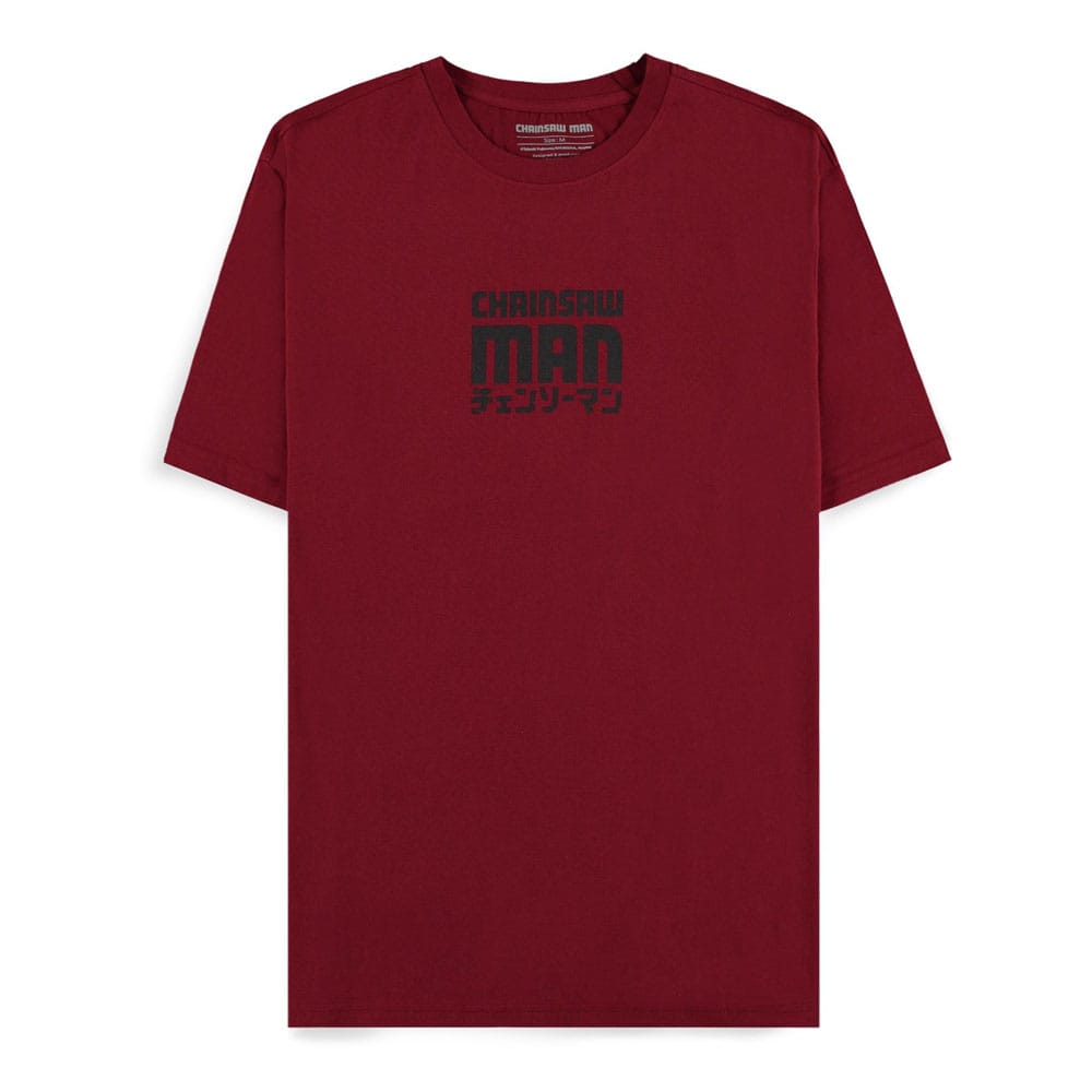 Chainsaw Man T-Shirt Smile Bordeaux  Size M