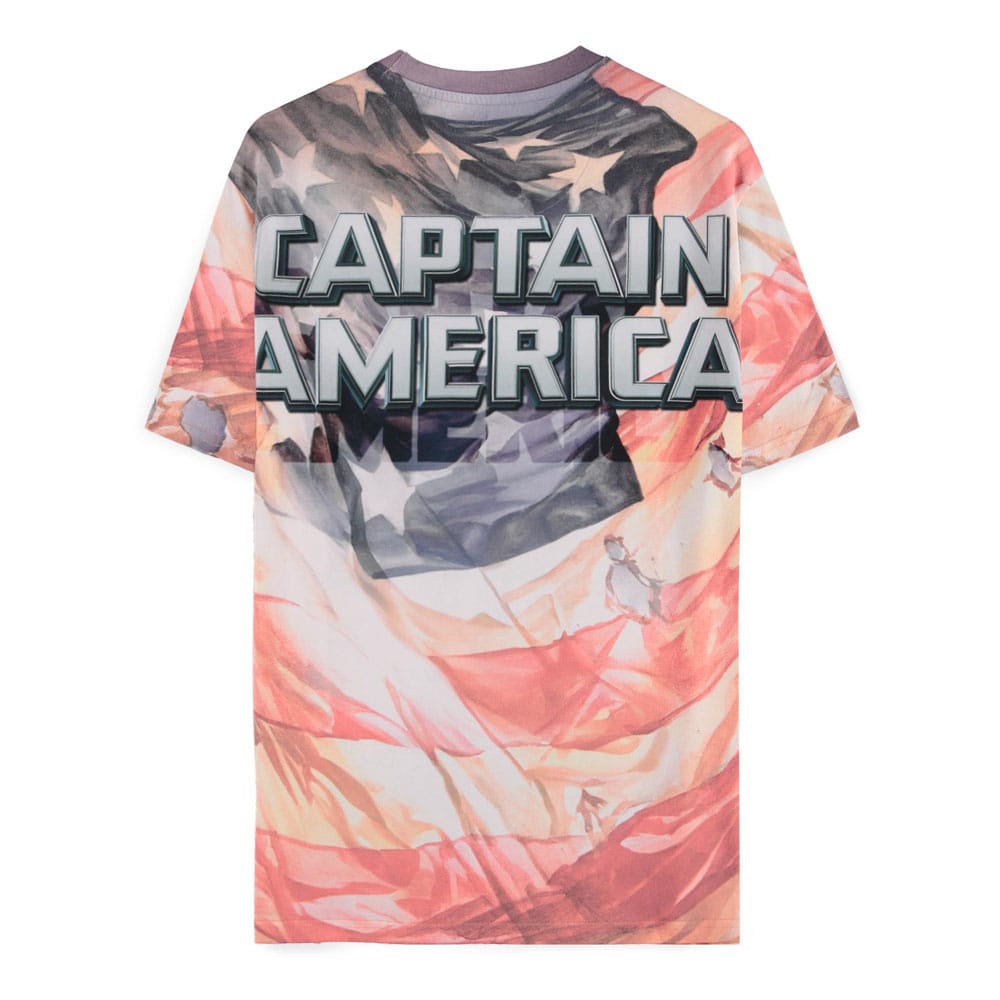 Captain Amerca Brave New World T-Shirt Digital American Size L