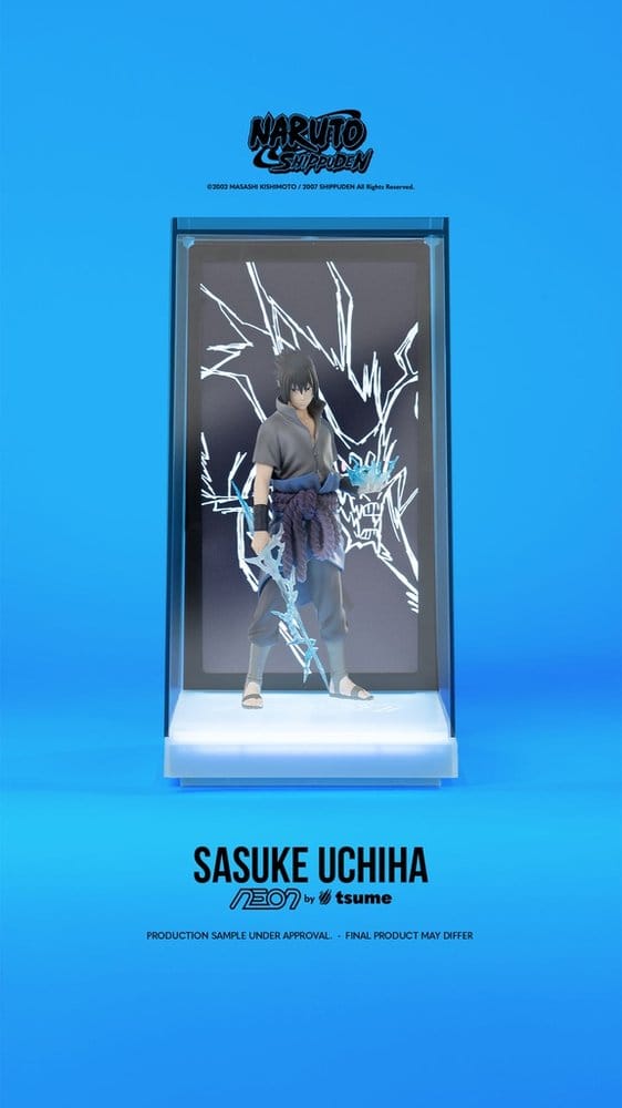 Naruto Neon Figure 1/9 Sasuke Uchiha 25 cm