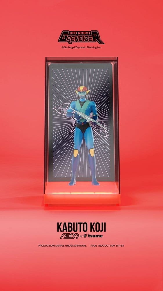 Grendizer Neon Figure 1/9 Kabuto Koji - Alcor 25 cm