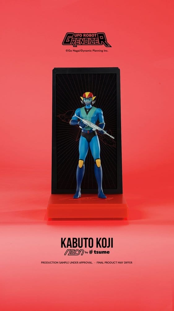 Grendizer Neon Figure 1/9 Kabuto Koji - Alcor 25 cm