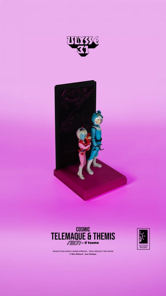 Ulysse 31 Neon Figure 1/9 Telemachus & Themis Cosmic Version 20 cm