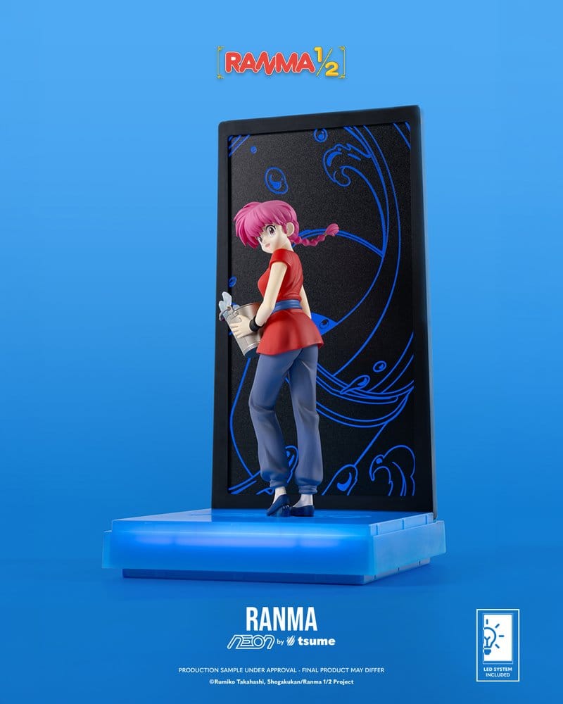 Ranma Neon Figure 1/9 Ranma Saotome Girl 20 cm