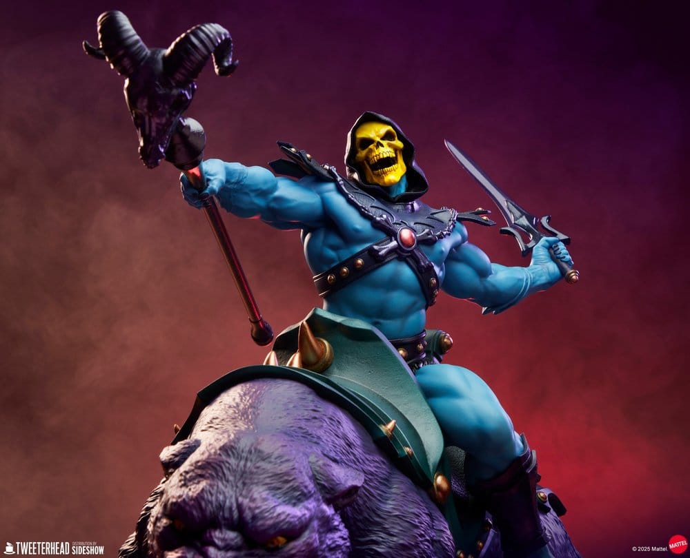 Masters of the Universe 1/4 Scale Figure Skeletor & Panthor 81 cm