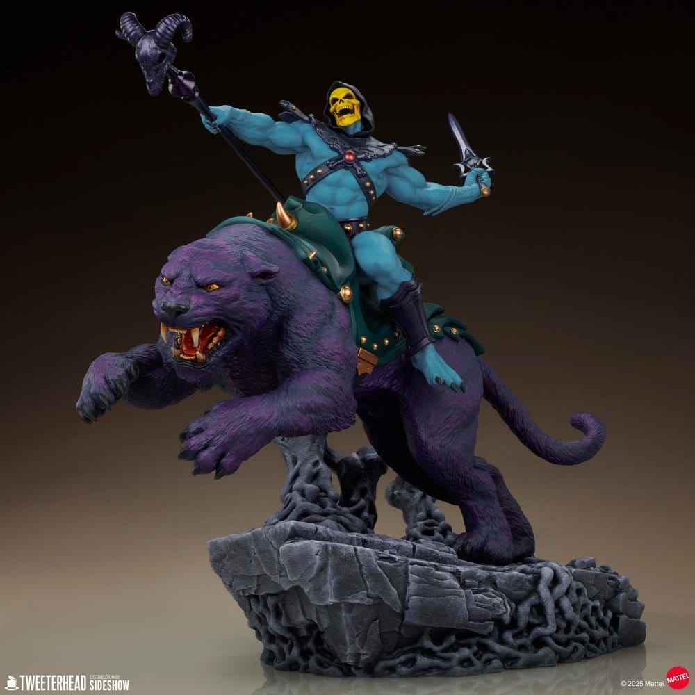 Masters of the Universe 1/4 Scale Figure Skeletor & Panthor 81 cm