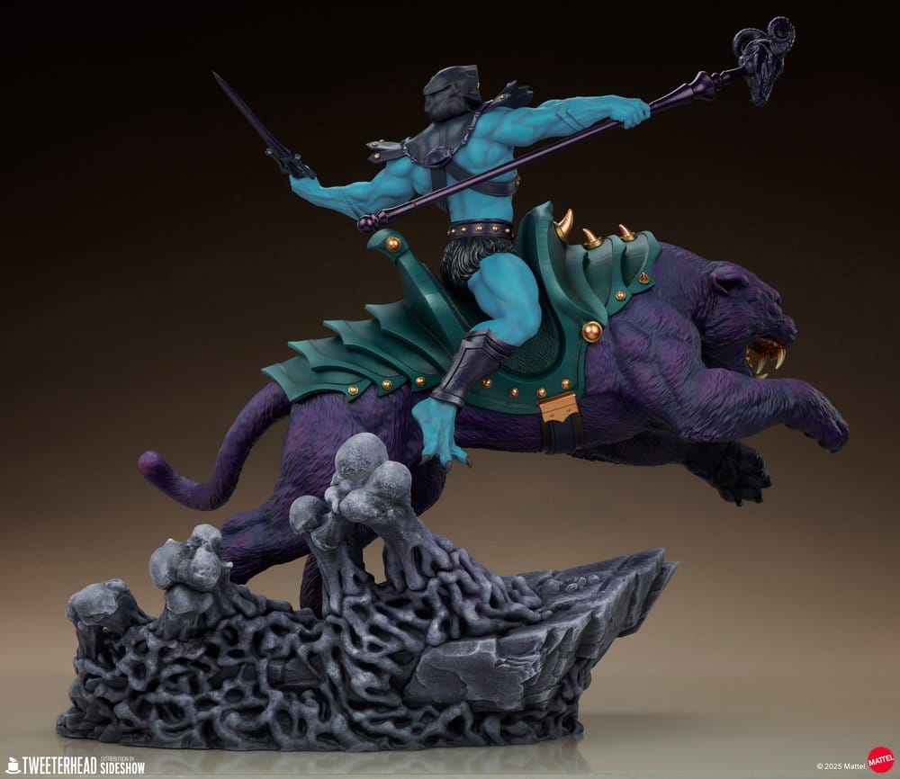 Masters of the Universe 1/4 Scale Figure Skeletor & Panthor 81 cm