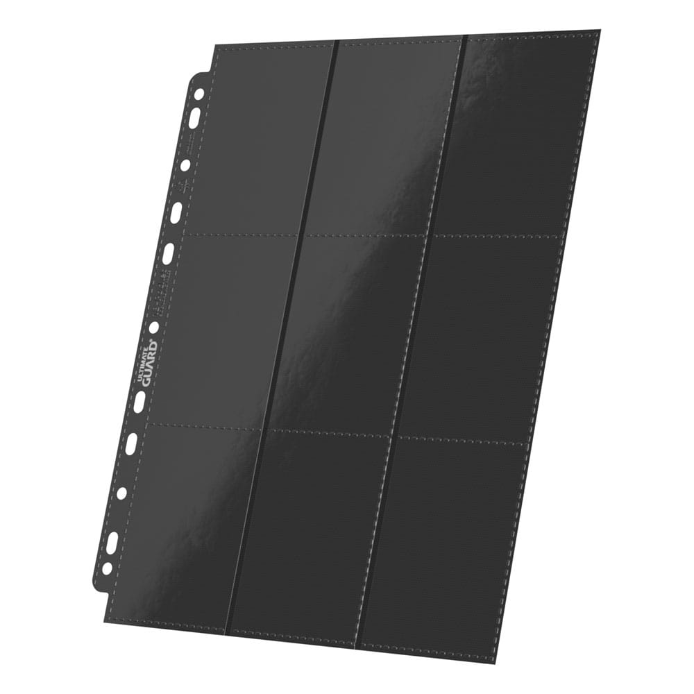 Ultimate Guard 18-Pocket Pages Side-Loading Black (10)