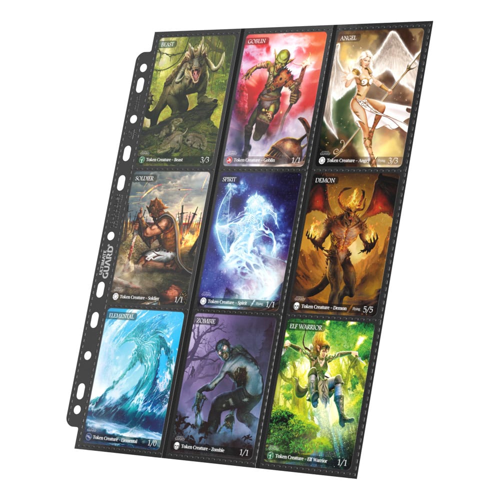 Ultimate Guard 18-Pocket Pages Side-Loading Black (10)