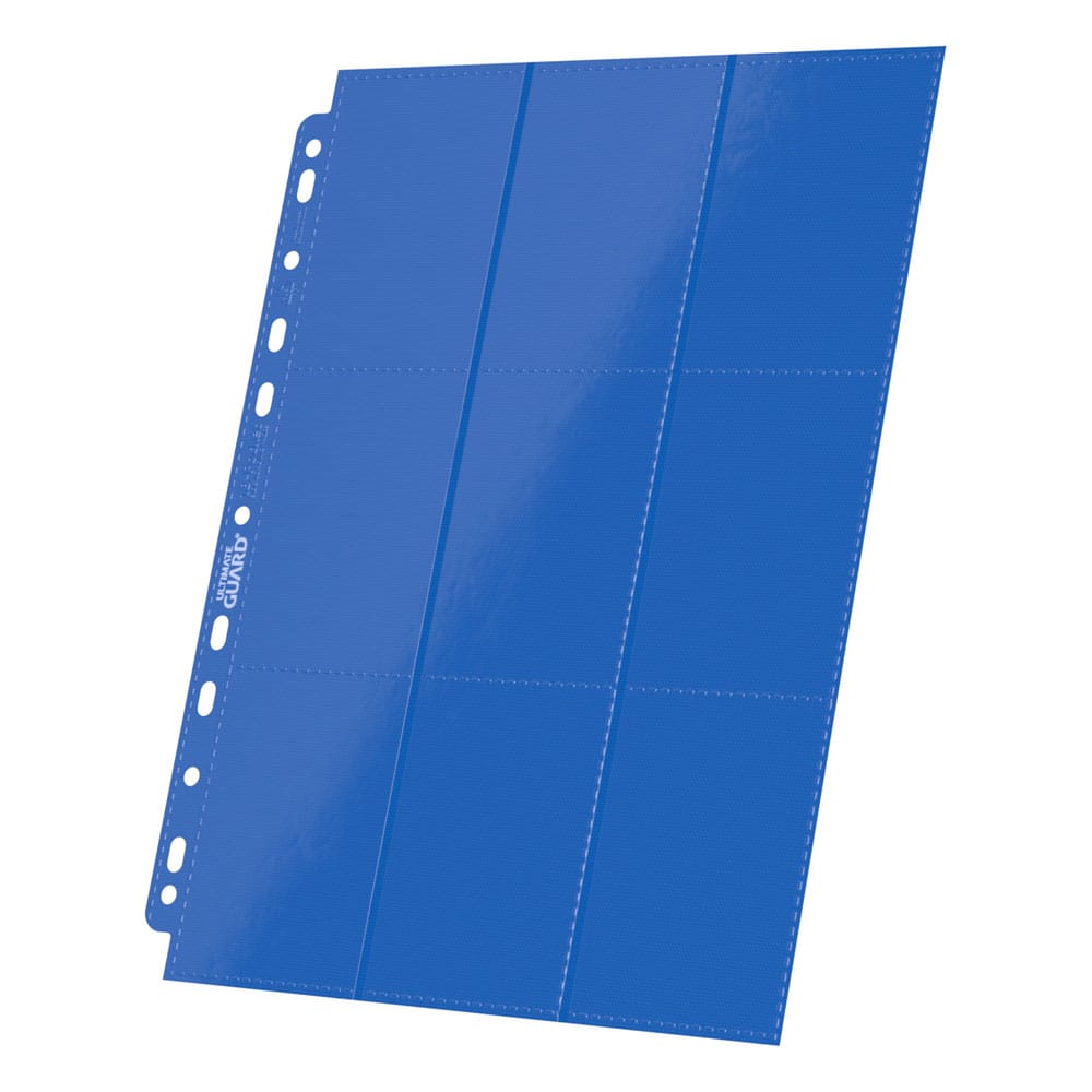 Ultimate Guard 18-Pocket Pages Side-Loading Blue (10)