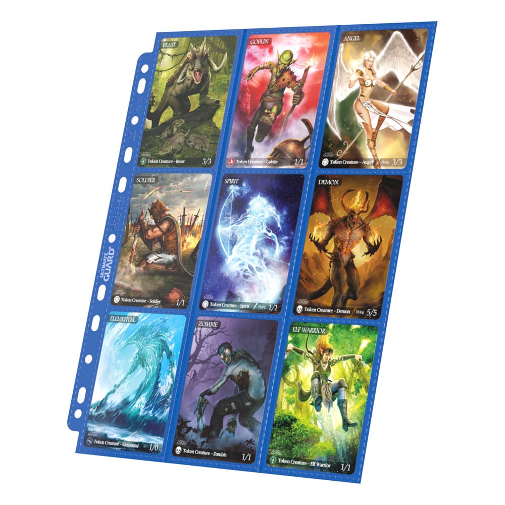 Ultimate Guard 18-Pocket Pages Side-Loading Blue (10)
