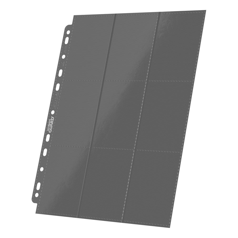 Ultimate Guard 18-Pocket Pages Side-Loading Grey (10)