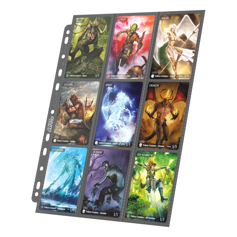 Ultimate Guard 18-Pocket Pages Side-Loading Grey (10)