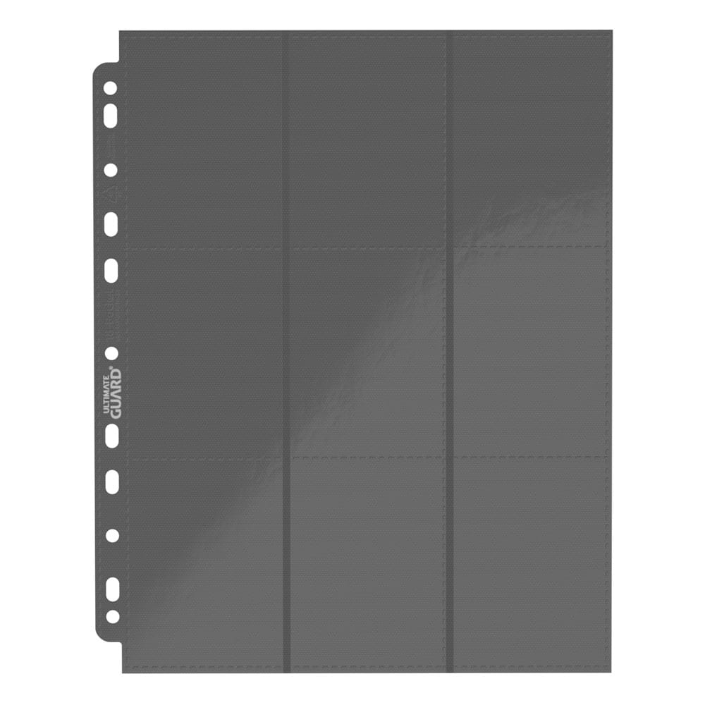 Ultimate Guard 18-Pocket Pages Side-Loading Grey (10)