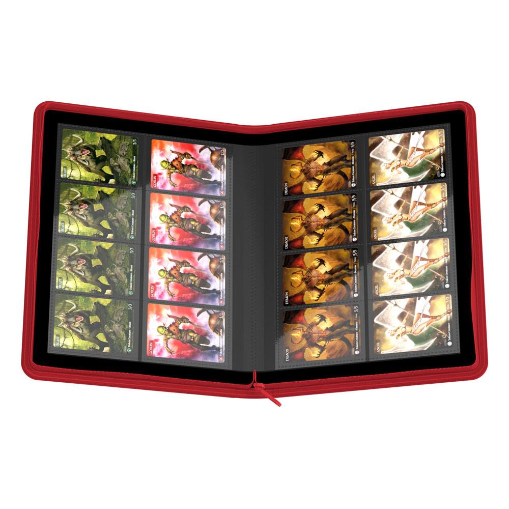Ultimate Guard Zipfolio 320 - 16-Pocket XenoSkin Red