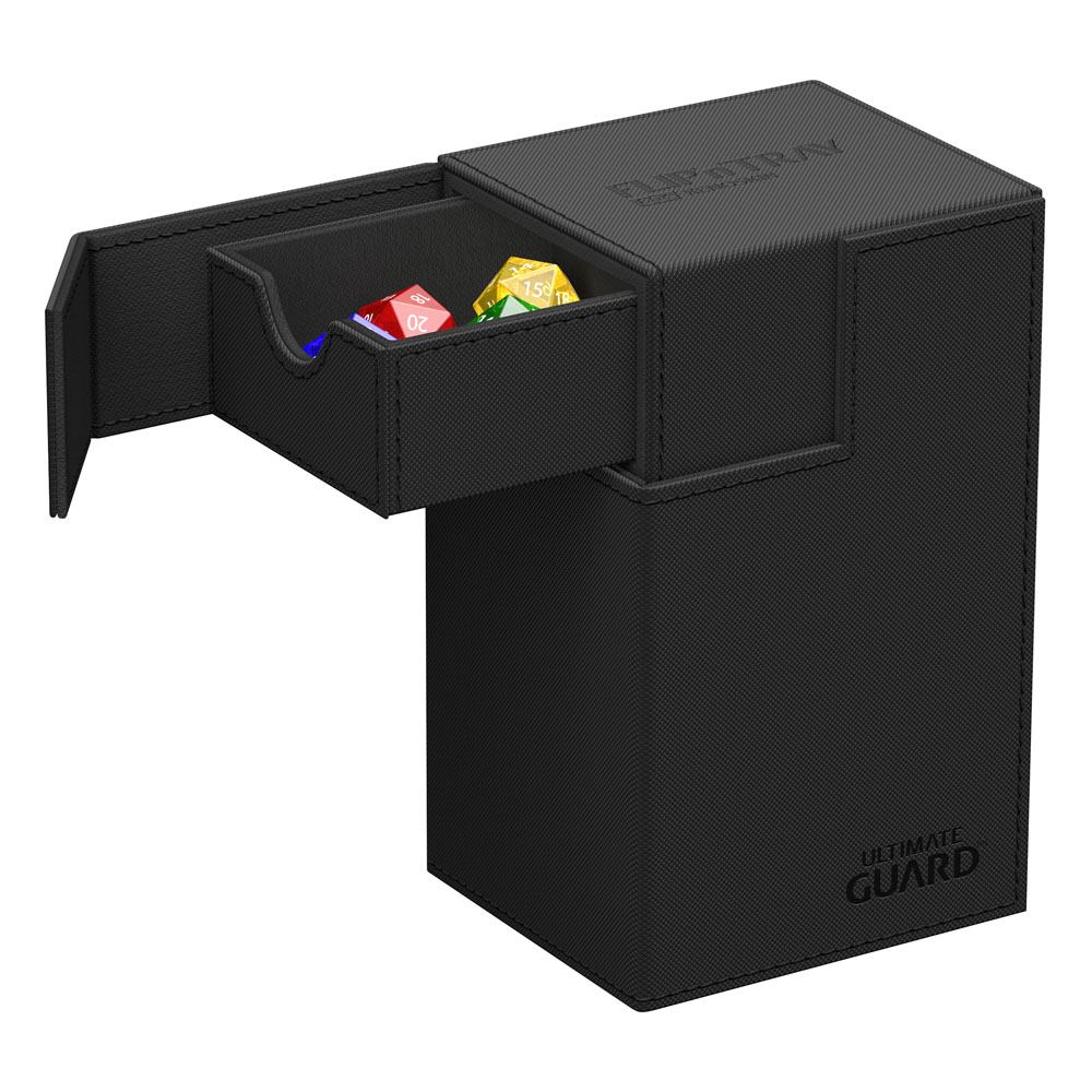 Ultimate Guard Flip`n`Tray 80+ XenoSkin Monocolor Black