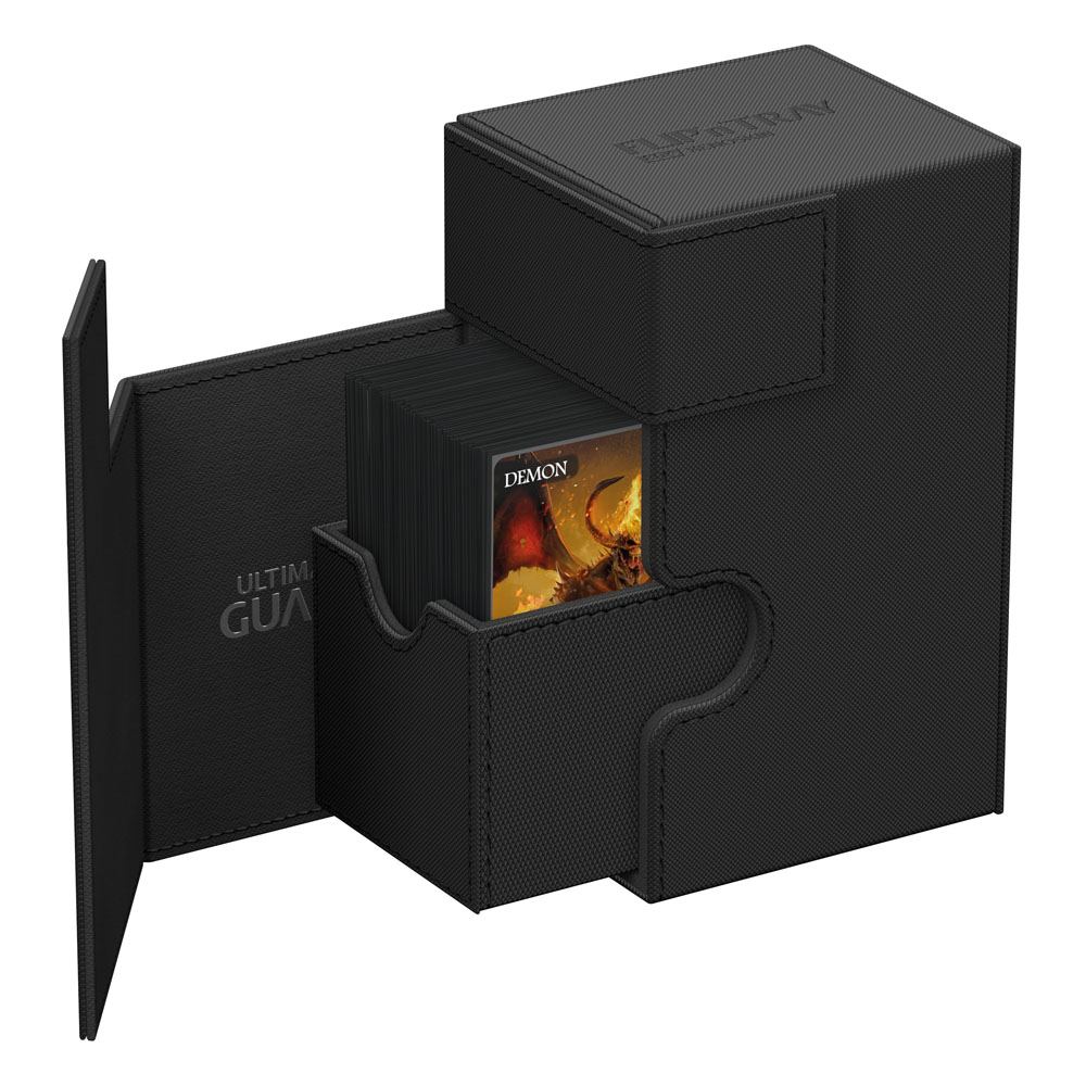 Ultimate Guard Flip`n`Tray 80+ XenoSkin Monocolor Black