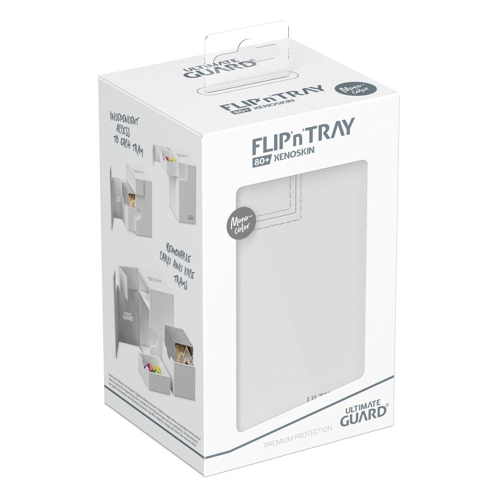 Ultimate Guard Flip`n`Tray 80+ XenoSkin Monocolor White