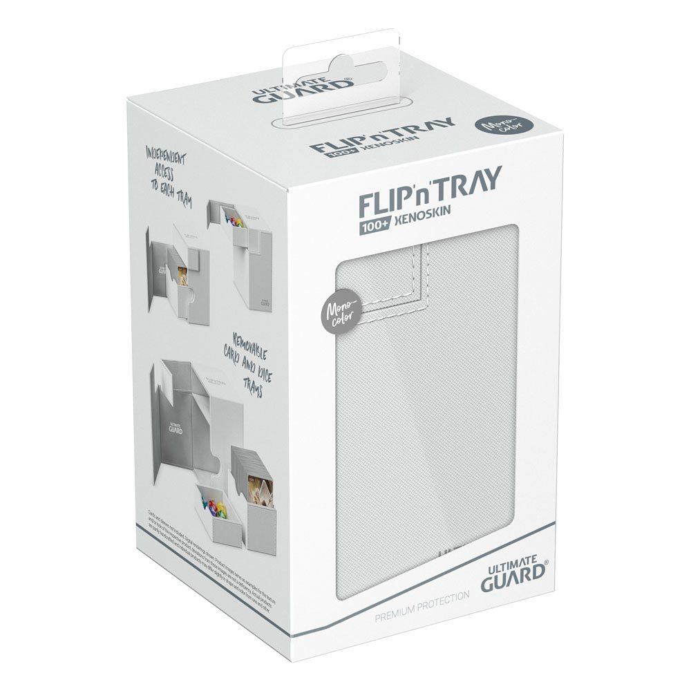 Ultimate Guard Flip`n`Tray 100+ XenoSkin Monocolor White