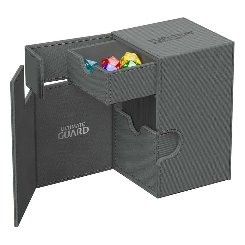 Ultimate Guard Flip`n`Tray 100+ XenoSkin Monocolor Grey