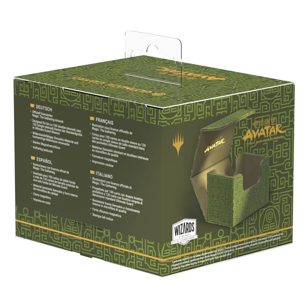 Ultimate Guard Sidewinder 100+ Xenoskin Magic: The Gathering | Avatar: The Last Airbender - Mana Symbol Green