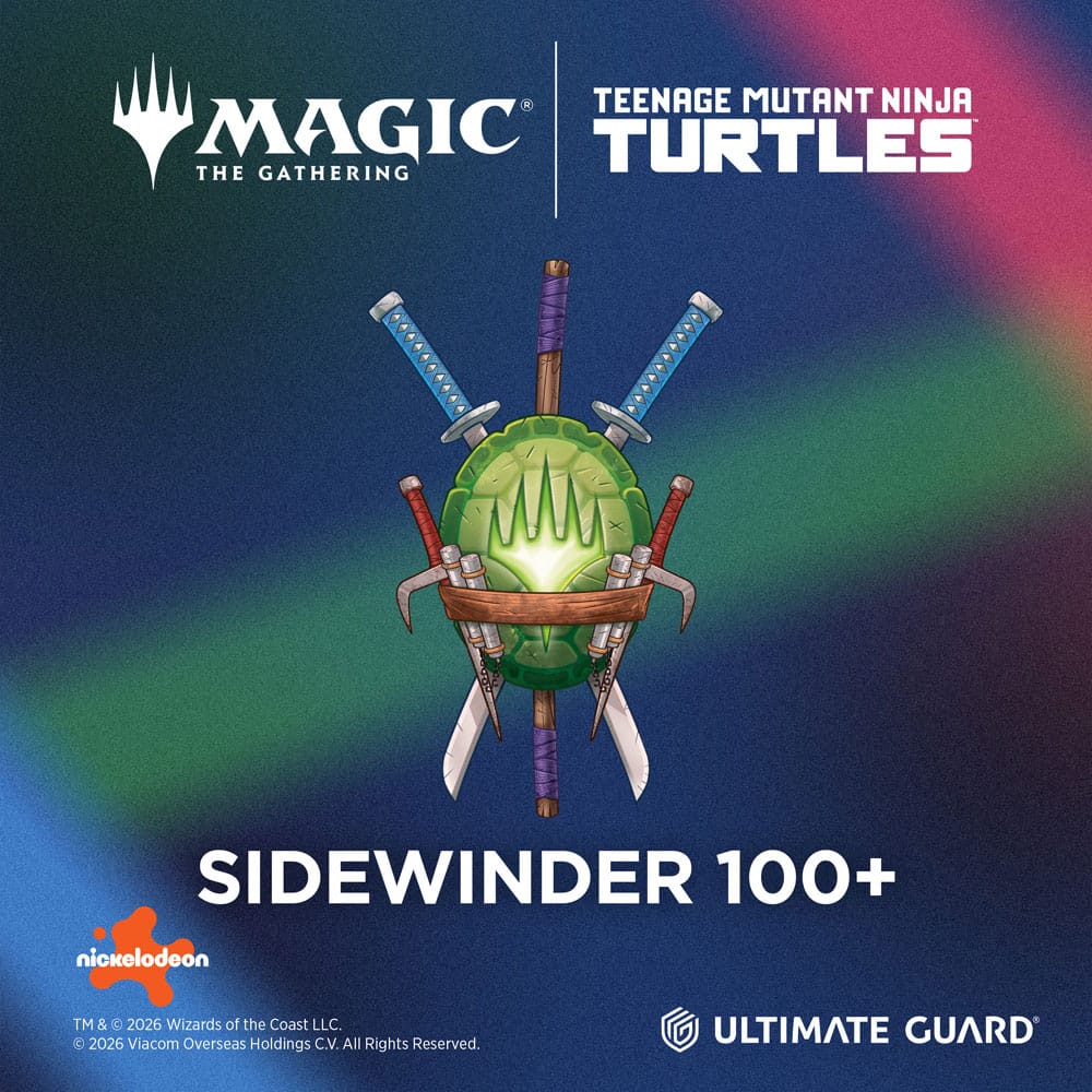 Ultimate Guard Sidewinder 100+ Xenoskin Magic: The Gathering | Teenage Mutant Ninja Turtles - Forest