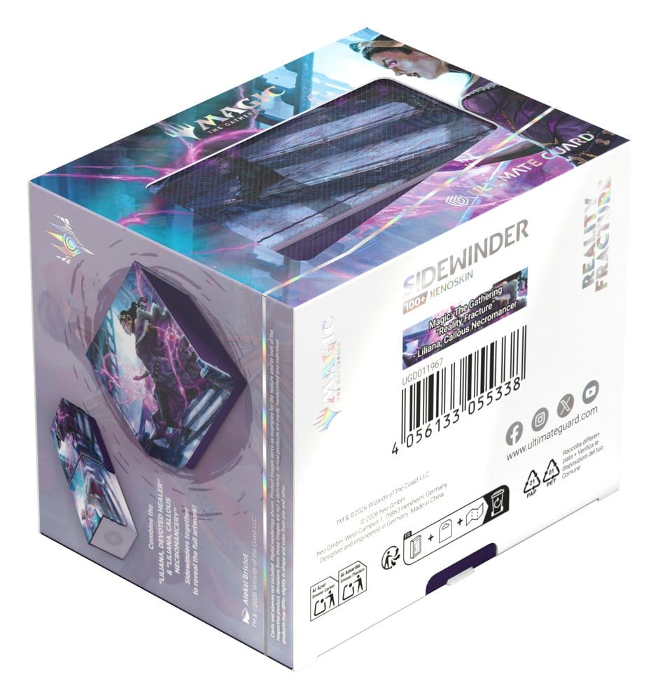 Ultimate Guard Sidewinder 100+ Xenoskin Magic: The Gathering "Reality Fracture" - Black Rare 2